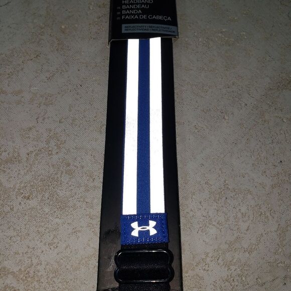 UNDER ARMOUR Headband Reflectivity Performance New - Picture 3 of 4